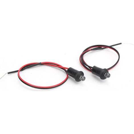 2 lámparas LED de alarma falsas con luz azul, antirrobo, universales, de 12 V, para barcos, caravanas, motocicletas y seguridad del hogar. (1/5)