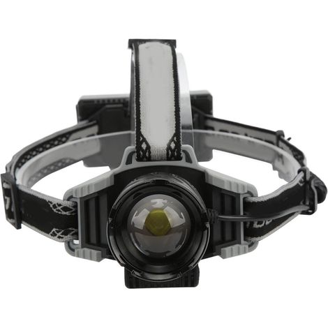 Faro anteriore a LED per bicicletta con zoom telescopico, 9 LED per corsa, campeggio e lavoro, fascia elastica confortevole. (1/5)