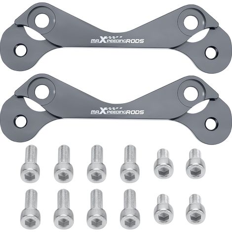 Adattatore Pinza Freno Posteriore 2-Pots 2pz per Subaru Impreza RS WRX Forester