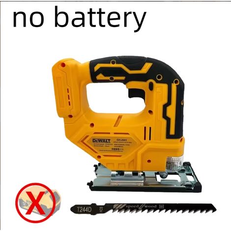 DEWALT Scie sauteuse rechargeable sans fil, multifonction pour coupe courbe et coupe inclinée (1/5)