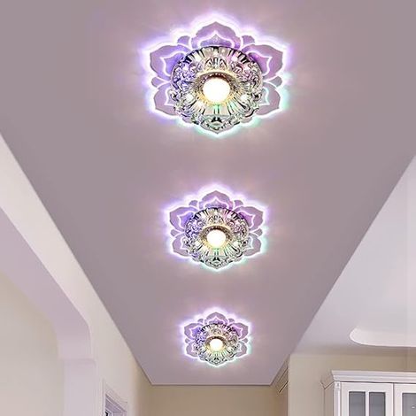 Plafonnier LED nordique 3 W à montage mural pour couloir, chambre à coucher, entrée, couloir, couloir (1/5)