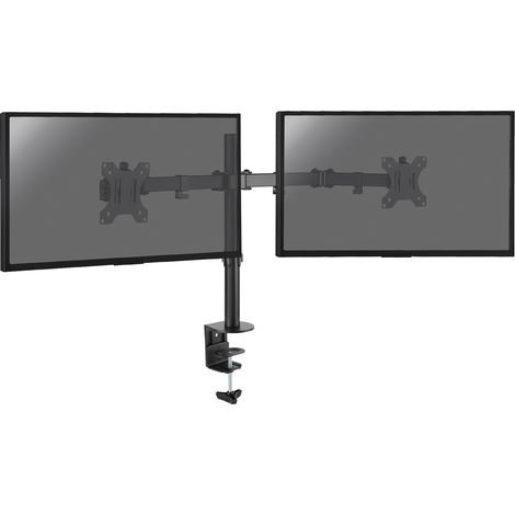 Support bureau 2 écrans PC 13"- 32" (1/3)