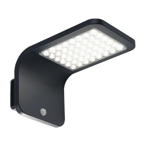Applique murale solaire 3W Led 4000K street line noir (1/4)