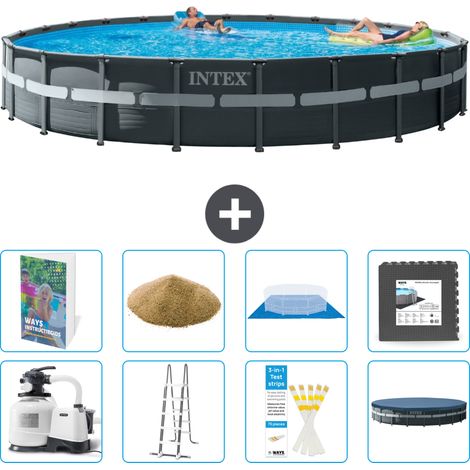 Ultra XTR Pool Rund - 732x132 cm - 9-teilig S528