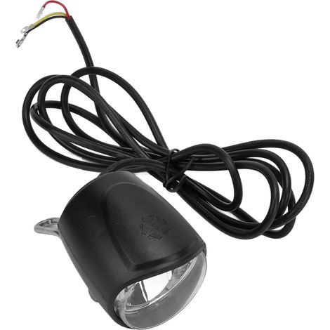 Phare avant LED 2 en 1 24V-80V avec klaxon pour vélo électrique, éclairage vélo tout-terrain (1/5)