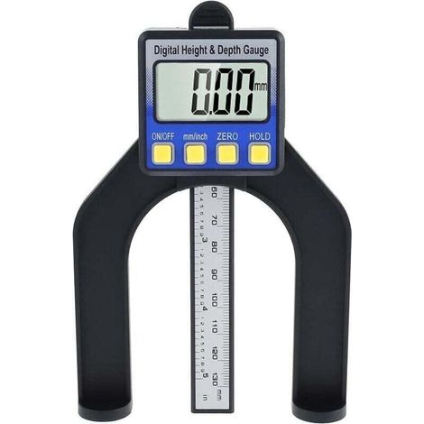 Pied à coulisse numérique LCD haute précision avec plage de mesure de 0 à 85 mm Fond avec aimants (1/4)
