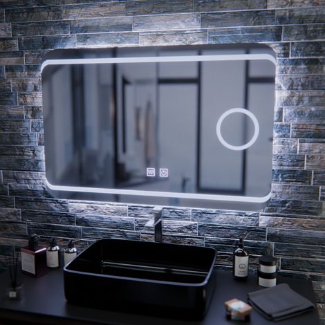 Miroir LED 65x45 Desembuage Lumiere Cosmetique Lumiere Froide (1/5)