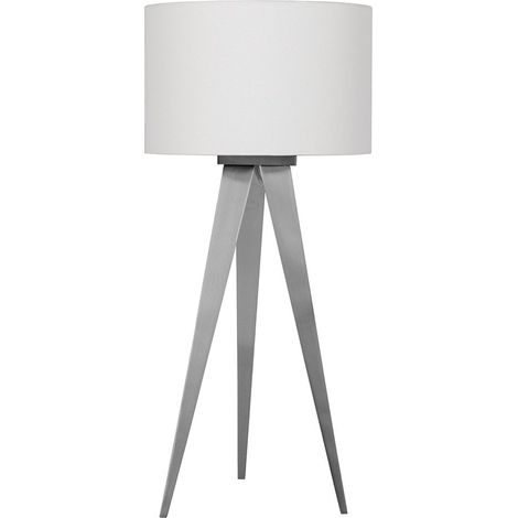 Lampe à Poser Design Trépied Élégante pour Bureau et Salon Luminaire avec Douille E27 Max 60W - PANGIVO (1/5)