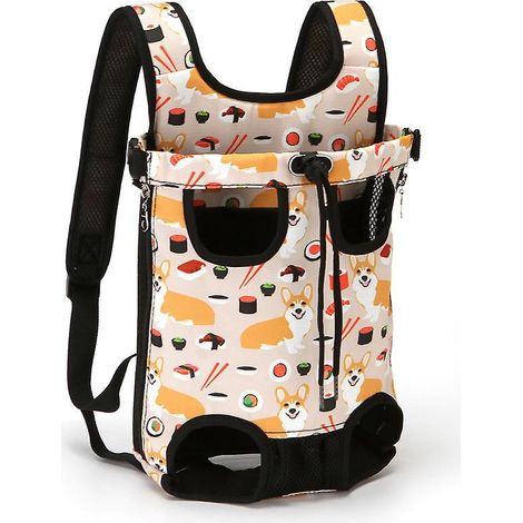 m , Sacs Dos Pour Chiens Moyenne Et Grande Taille Sac De Transport Pour Chien Chats Sac Ventral Chien Voyage, Camping (1/4)