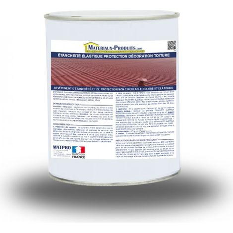 Etanchéité Elastique Protection Décoration Toiture - 1 Kg Blanc - MATPRO (1/5)