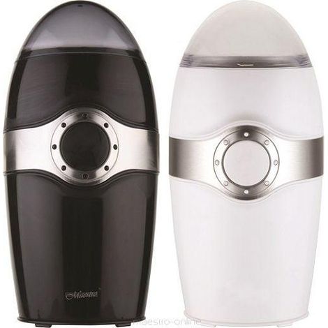 Elektrische kaffeemühle maestro modern schwarz 150 watt edelstahl