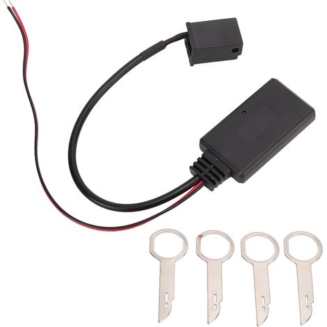 Adaptateur Bluetooth Voiture Musique Audio Stéréo Aux Câble Remplacement Pour Ford Mondeo MK3 Focus 2 MK2 (1/5)