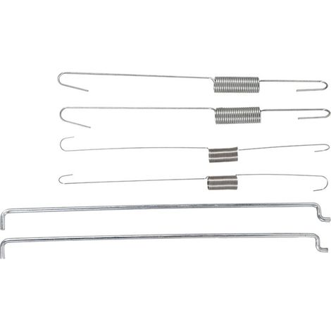 2 ressorts de rappel d'accélérateur + tringle de régulation pour moteurs GX140 GX160 GX200, kit de remplacement carburateur, pièce détachée universelle (1/5)