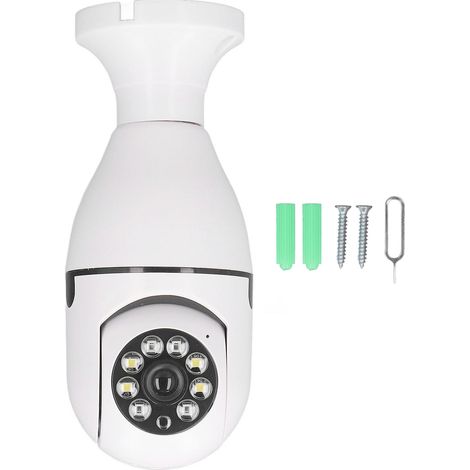 Caméra sans fil 2MP détecteur de mouvement vision infrarouge nocturne WiFi 110-240V pour sécurité domestique (1/5)