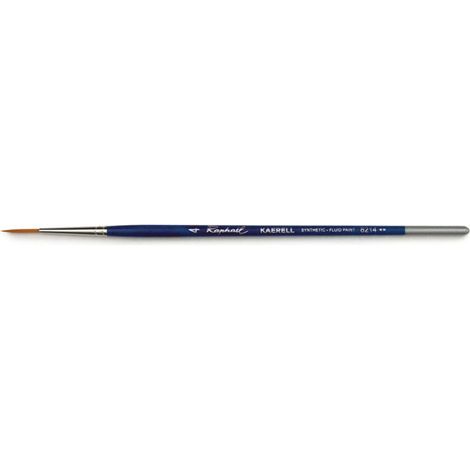 Pinceau - Traceur court - Toutes techniques - Kaërell bleu - Série 8214 - N°4 - Raphaël (1/2)