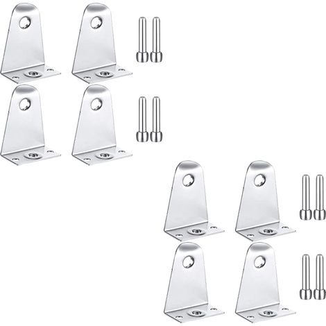 Metallhalterungen und Befestigungsstifte, Ersatzhalterungen für Jalousien, Vorhänge, Fenster und Türen////