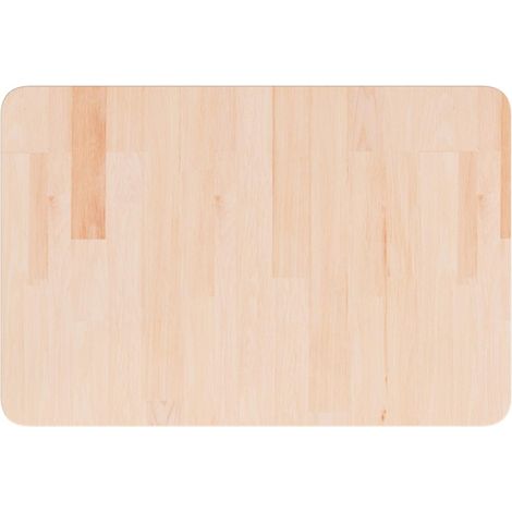 Maison Exclusive - Comptoir de salle de bain 60x40x1,5 cm Bois massif non traité (1/4)