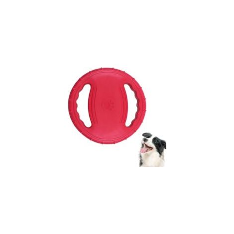 1 Morceau de Chiens Frisbees ,Frisbee en Caoutchouc, jouets pour chien Frisbee Dog Frisbee Disc,doux,et verschleißfestfür formation de chien, Lancer, Attraper , Jouer (Uniquement pour les petits Chien (1/5)