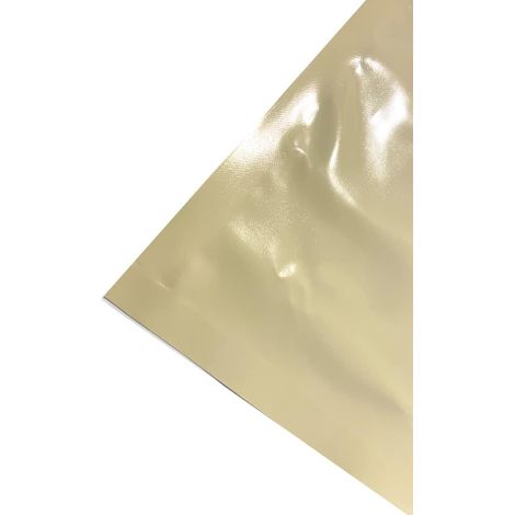 TENDAGGIMANIA Telo in PVC in alta grammatura 650 g/mq - impermeabile al 100% - Ignifugo, Anti UV, Antivento, Antipioggia, Antistrappo - Vendita al mezzo metro lineare - Colore: Avorio -250cm (1/5)