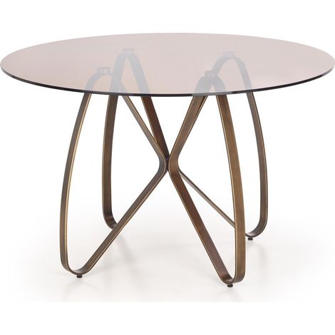 Mesa Houston 350 , 76x0x0cm, Vidrio templado, Metal (1/5)
