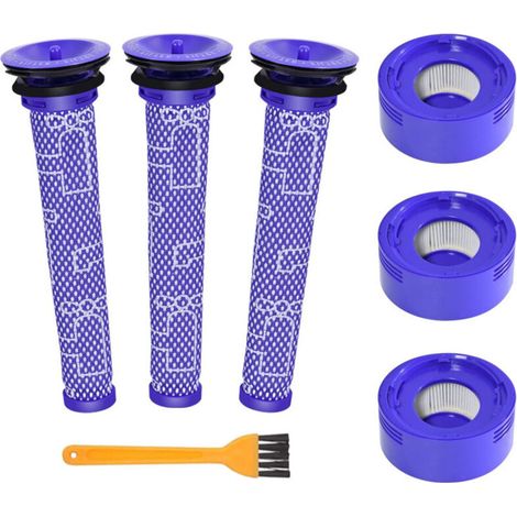 Filtres HEPA pour aspirateur Dyson V7/V8 – Lot de 7 – Comprend les filtres avant et arrière (1/5)