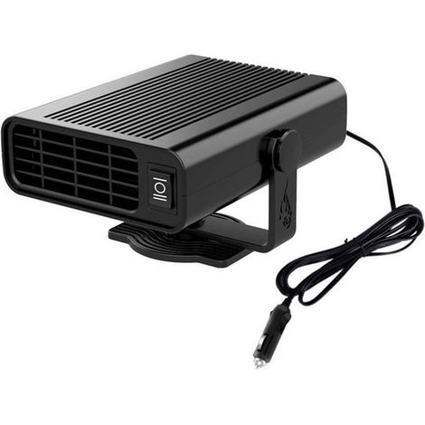 Calefactor para coche 3 en 1 de 12 V: calentamiento, enfriamiento y descongelación rápidos, apto para todos los coches.