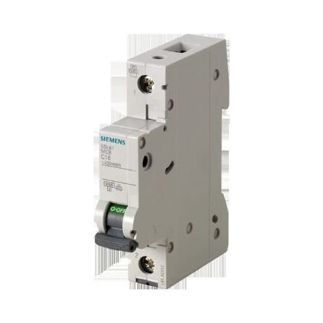 Interruttore Magnetotermico 230/400 V 6Ka, A 1 Polo C, 63A Esecuzione Italia