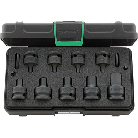 Stahlwille 54IMP/9 KN Steckschlüsselsatz metrisch 1/2" (12.5 mm) 13teilig 96231501 (1/2)