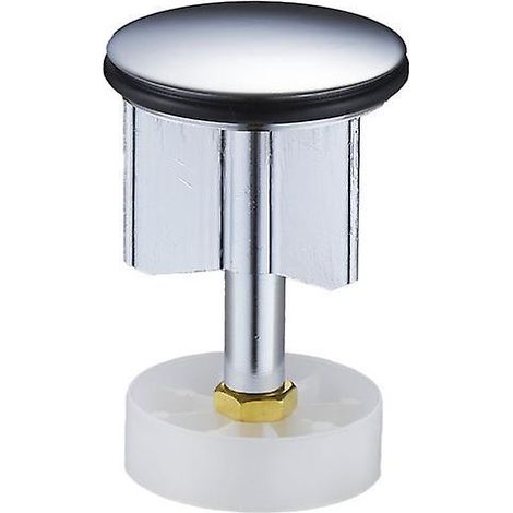 Bonde de lavabo escamotable de rechange en laiton chromé 40 mm