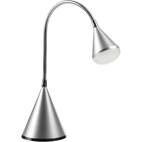 Mdc 5-6819-30-44 - Globe LED desk lamp Ø10x52cm 3.2W 240Lm 3000K - Silver
