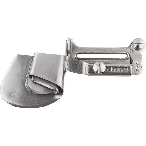 Outil d'ourlet pour machine à coudre à plat, outil d'ourlet pour sous-vêtements de machine à coudre, tire-ourlet pour rideaux et textiles d'ameublement, 3 cm (1/5)