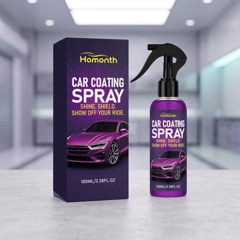 Car Coating Spray - Daily Car Body Cleaning, Polishing, Brightening, Refurbishing, and Paint Protection Spray - 100ML -- BIEMMEDUE (1/5)