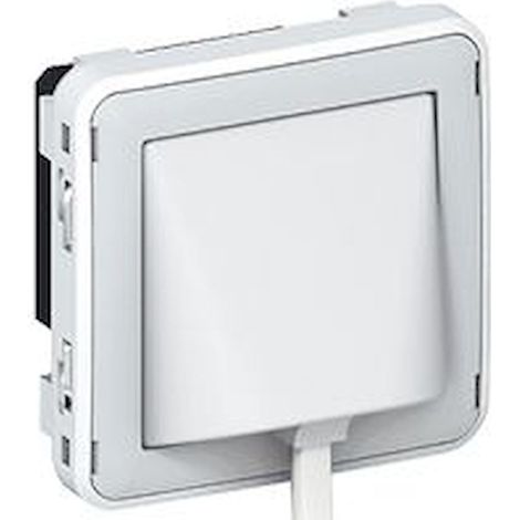 Détecteur d'élévation de température Plexo composable IP41 gris et blanc LEGRAND 069594 (1/3)