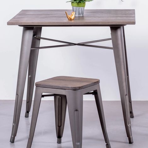Nest Dream - Industrietisch  - Bistro - Antique