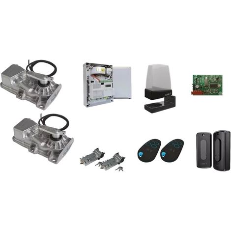 CAME Kit FROG‑X 8K01MI‑007 – Automazione cancello battente Interrato Doppia Anta 24 V, 2 Motori, Pannello CXN BUS