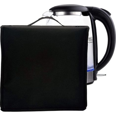 Housse de protection étanche à l'eau et à la poussière en nylon pour bouilloire électrique en verre et acier 15 l/1,7 l (1/5)