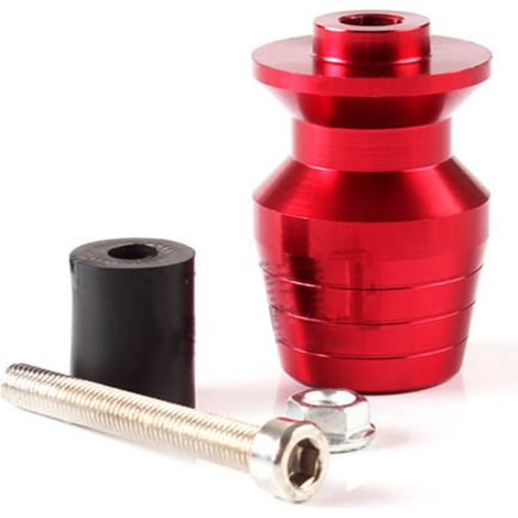 1 paire d'embouts de guidon de moto en alliage d'aluminium, accessoires de modification, rouge (1/5)