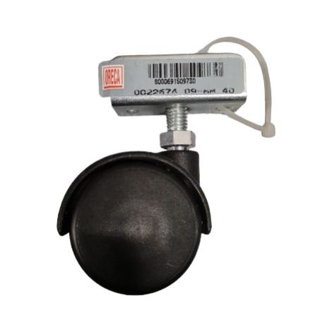 ORECA - RUOTE PER MOBILIO SUPPORTO AD U22MM DIAMETRO 40MM