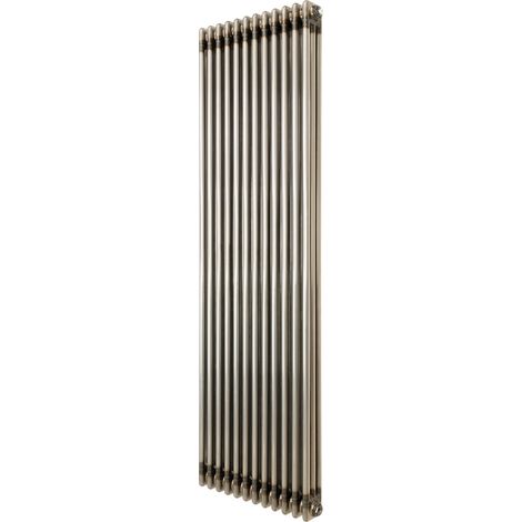 Traditional 3 Column Radiator - 1800 x 560mm - Raw Metal