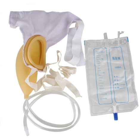 Collecteur d'urine féminin BT-4 avec poche de stockage de 1000 ml (1/3)