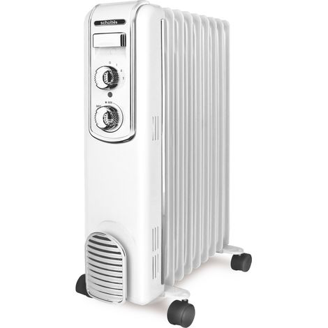Radiador de aceite blanco de 2000 W - SCHV709B - Scholtes -