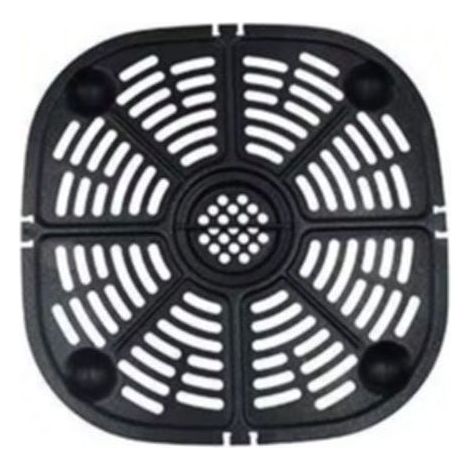 Plaque de cuisson pour Air Fryer pour des résultats croustillants, lavable au lave-vaisselle, pièce détachée,Diamètre 21.1cm (1/2)