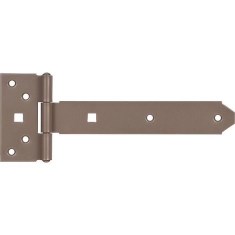 Penture anglaise DURAVIS® 192/45 x 90 mm, matériau : Acier, bleu zingué, surface : beige nacré RAL 1035 (1/3)