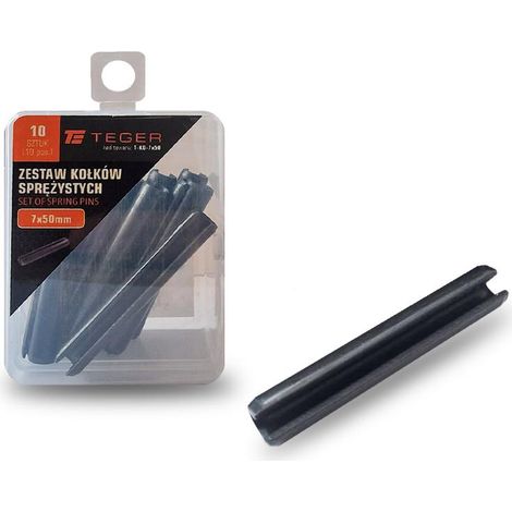 Spina elastica Teger 7x50 10 pezzi (1/3)