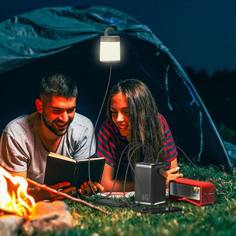 YT2030 36W 60000mAh Grauer externer Akku für Notfälle (1/5)