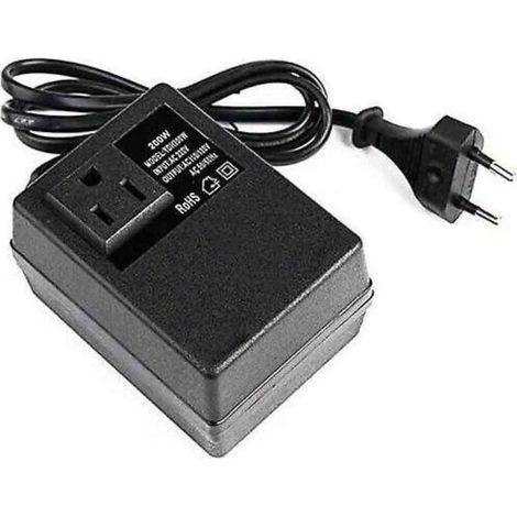 Transformateur 220V Vers 110V - 200 W - Prise Européenne - Pour Appareils 110V 120V - Usage Domestique - 1 Pièce (1/5)