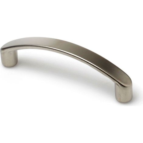 Asa de zamak con acabado níquel bisú, dimensiones:71x8x21mm y entrepuntos:64mm - (1/5)