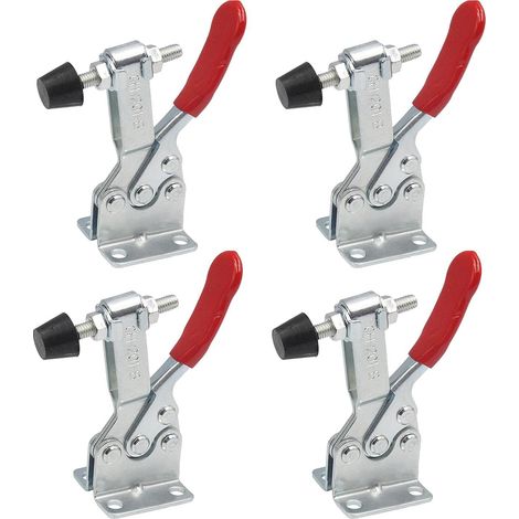 Lot de 4 pinces à bascule à dégagement rapide multifonctionnelles et durables (1/3)
