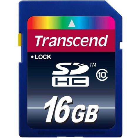 TARJETA TRANSCEND SDHC DE 16GB (Clase 10) (1/5)