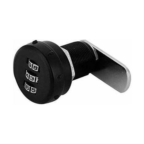 3-digit combination lock, Door and latch accessories, Zinc alloy combination lock and handle sets with silver password (L=30mm 1923mm) (1/5)